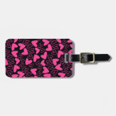 Herzen Gepäckanhänger (Vorderseite horizontal)