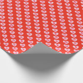 Herzen Geschenkpapier (Ecke)