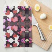 HERZEN GESCHIRRTUCH (Viertel Falte)