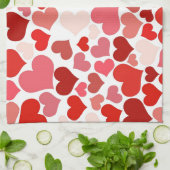 HERZEN GESCHIRRTUCH (Gefaltet)