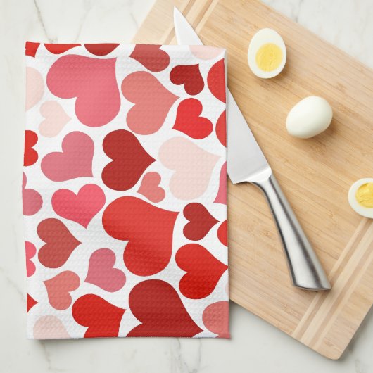 HERZEN GESCHIRRTUCH (Viertel Falte)