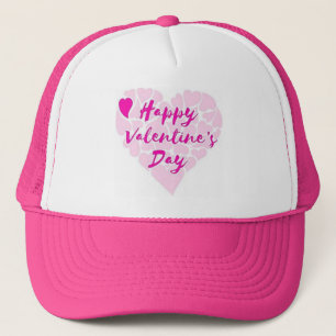 HERZEN "HAPPY VALENTINE S DAY" TRUCKERKAPPE