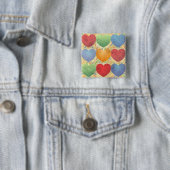 Herzen Hintergrund Button (Beispiel)