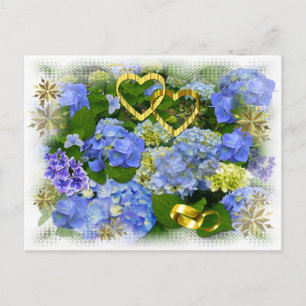 HERZEN & HYDRANGEAS ~ Postkarte