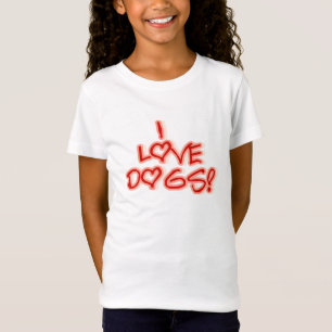 Herzen I Liebe Hunde Hemden und Geschenke T-Shirt