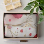 Herzen im Fallen Seidenpapier (Geschenk)