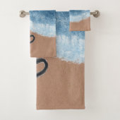 Herzen im Sand Badhandtuch Set (Insitu)