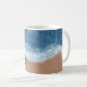 Herzen im Sand Kaffeetasse (VorderseiteRechts)