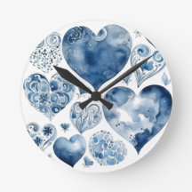 Herzen in Delft Blau
