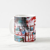 Herzen in der Linie Tasse (Vorderseite Links)