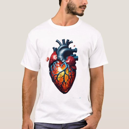 Herzen in Harmonie" T-Shirt (Vorderseite)