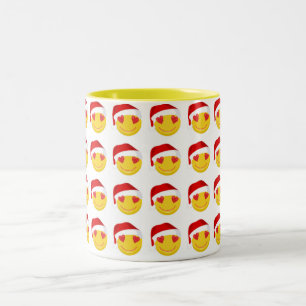 ***HERZEN IN SEINEN AUGEN SANTA*** SPASS TASSE