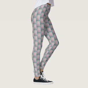 Herzen in Vintage-Spitze Leggings