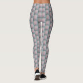 Herzen in Vintage-Spitze Leggings (Rückseite)