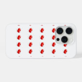 Herzen iPhone 15 Pro Hüllen Hülle (Rückseite (Horizontal))