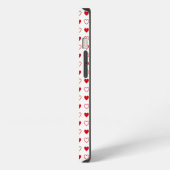 Herzen iPhone Hülle (Linke Seite)