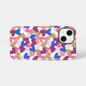 Herzen iPhone Hülle (Rückseite (Horizontal))