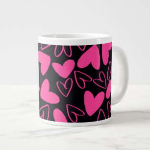 Herzen Jumbo-Tasse