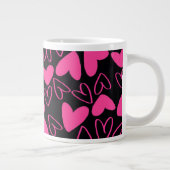 Herzen Jumbo-Tasse (Rechts)