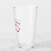 Herzen Junggesellinnen-Abschiedsparty Glas (Links)