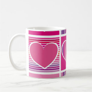 Herzen Kaffeetasse