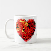 HERZEN KAFFEETASSE (Links)