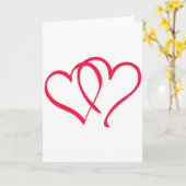 Herzen Karte (Gelbe Blume)