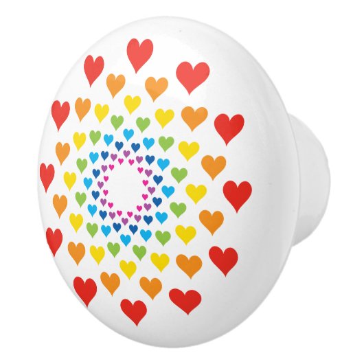 Herzen Keramikknauf (Rechts)