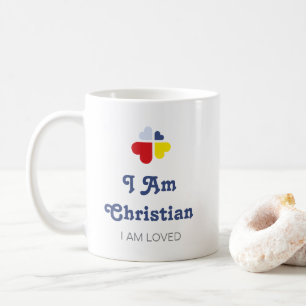 Herzen Kreuz Kaffeetasse