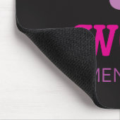 Herzen Kreuz Mousepad (Ecke)
