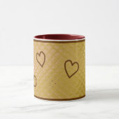 Herzen ~ kundengerecht! tasse (Zentrum)