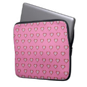Herzen Laptopschutzhülle (Vorderseite Links)