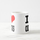 HERZEN (LIEBE) KAFFEETASSE (Mittel)