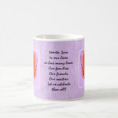 Herzen. Liebe. Mug Kaffeetasse (Mittel)
