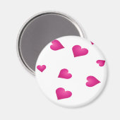 herzen magnet (Vorderseite/Rückseite)