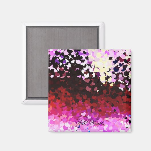 HERZEN MAGNET (Vorderseite/Rückseite)