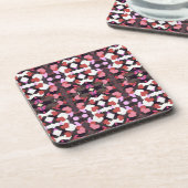 HERZEN MIT LIEBE GETRÄNKEUNTERSETZER (Linke Seite)