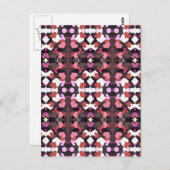 HERZEN MIT LIEBE POSTKARTE (Vorne/Hinten)