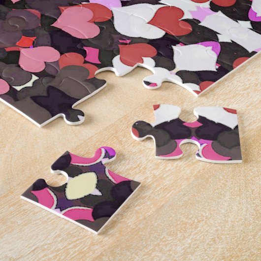 HERZEN MIT LIEBE PUZZLE (Seite)