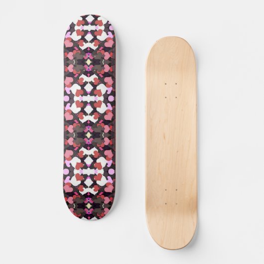 HERZEN MIT LIEBE SKATEBOARD (Vorderseite)