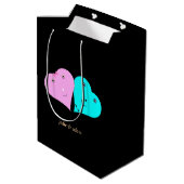 HERZEN MITTLERE GESCHENKTÜTE (Rückseite Schrägansicht)