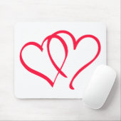 Herzen Mousepad (Mit Mouse)