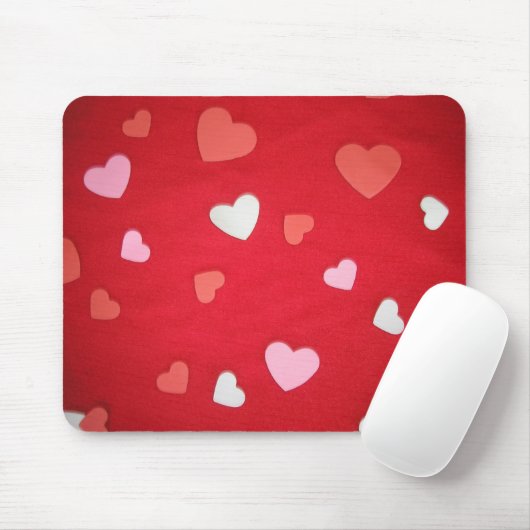 "Herzen" Mousepad (Mit Mouse)