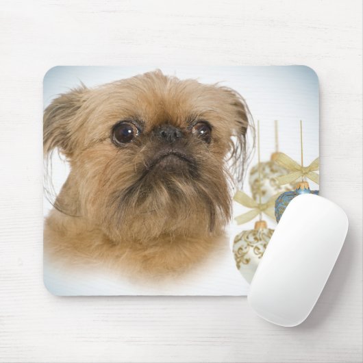 Herzen Mousepad Brüssels Griffon (Mit Mouse)