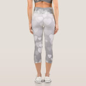 Herzen Muster 17 Capri Leggings (Rückseite)