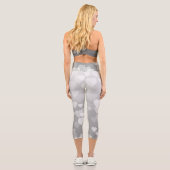 Herzen Muster 17 Capri Leggings (Rückseite)