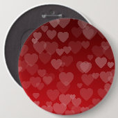 Herzen Muster 19 Button (Vorne & Hinten)