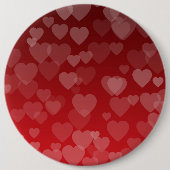Herzen Muster 19 Button (Vorderseite)