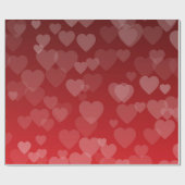 Herzen Muster 19 Geschenkpapier (Flach)
