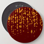 Herzen Muster 25 Button (Vorne & Hinten)